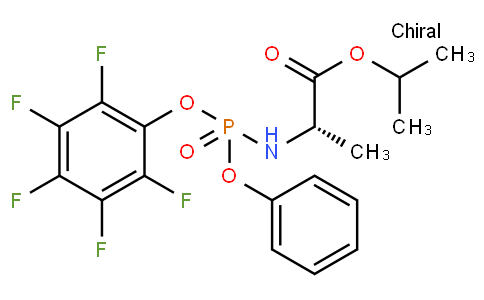 102302 - propan-2-yl (2S)-2-[[(2,3,4,5,6-pentafluorophenoxy)-phenoxyphosphoryl]amino]propanoate | CAS 1334513-02-8